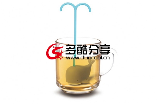 抹茶鲸鱼茶包设计