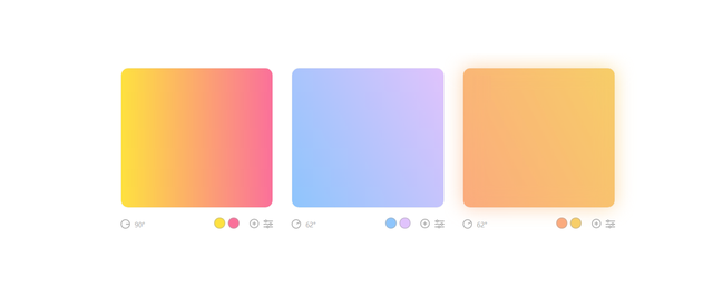 这一年该是渐变色设计的爆发期，三款渐变色网站
